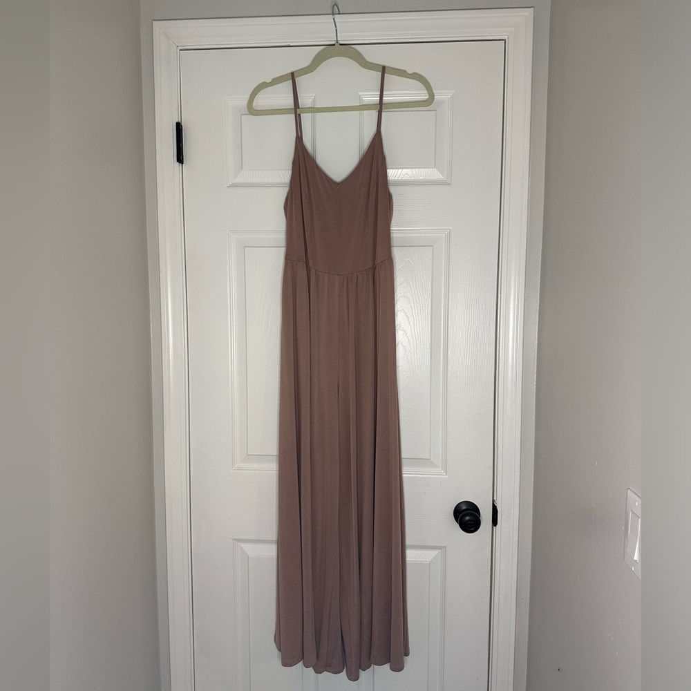 Romper, size large, muave pink